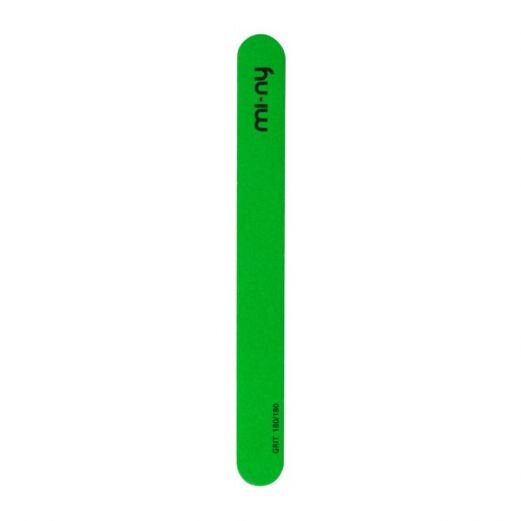 MI-NY gerade Nagelfeile GREEN / Lime à ongle droite VERTE