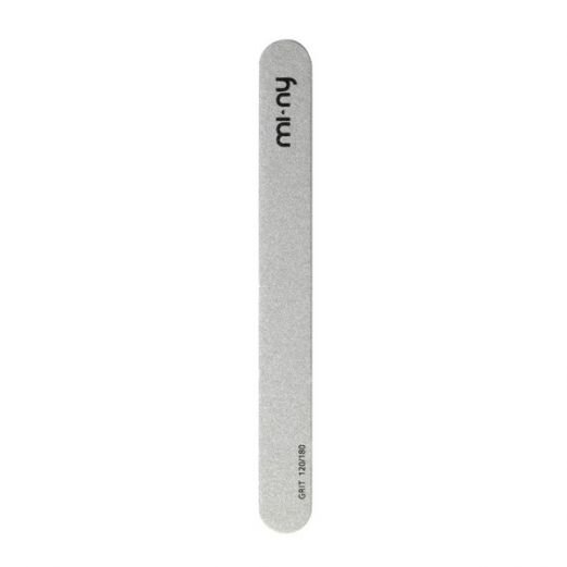 MI-NY gerade Nagelfeile SILVER / Lime à ongle droite ARGENT
