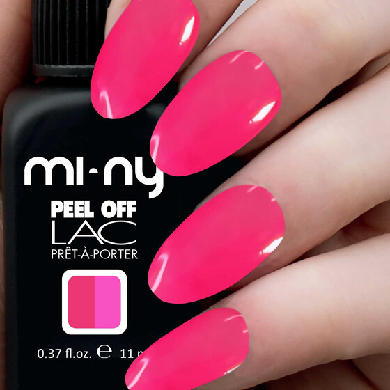 MI-NY THERMO PURPLE RED & PINK - Double Peel Off Nagellack 11ml