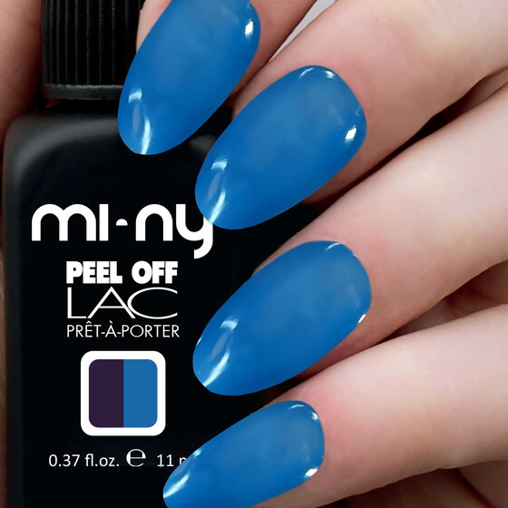 MI-NY THERMO VERY PERI & BLUE - Double Peel Off Nagellack 11ml