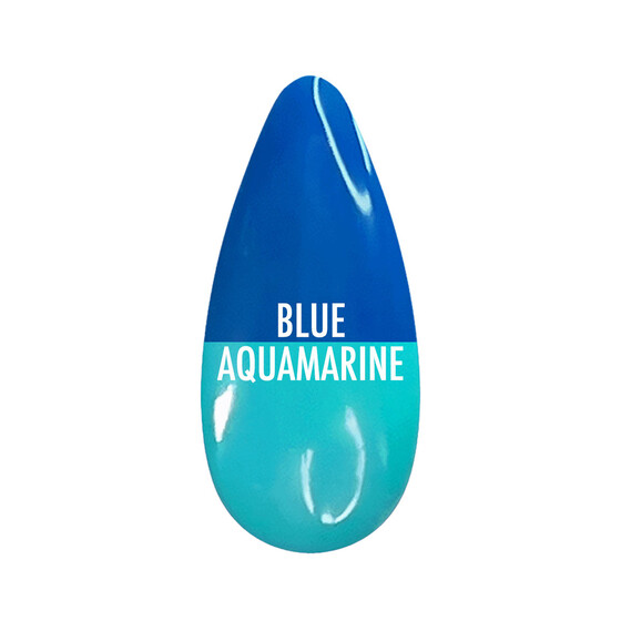 MI-NY THERMO BLUE & AQUAMARINE - Double Peel Off Nagellack 11ml