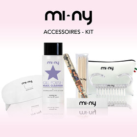 MI-NY Starter-Accessoires-Kit mit Beauty Bag (weiss)
