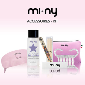 MI-NY Starter-Accessoires-Kit  mit Beauty Bag (pink)